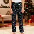 thumbnail image 2 of Weebloom Kids Boys Girls Christmas Pajamas Pants Festive Holiday Xmas Print Pants Soft Comfortable Bottoms Pjs Homewear 11-12 Years, 2 of 4