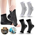 thumbnail image 1 of Amrelieve Soothesocks For Neuropathy Compression Ankle Compression Socks New, 1 of 2