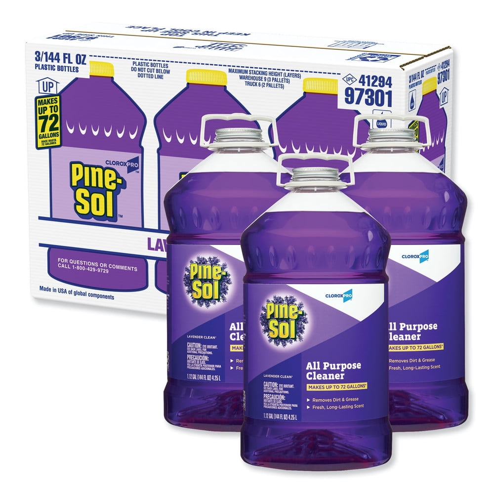 144 oz. All Purpose Cleaner - Lavender Clean (3/Carton)