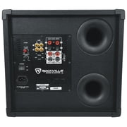Rockville BASS BLASTER 10 10 750w Powered Home Audio Subwoofer Theater Sub+LED