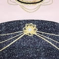 thumbnail image 5 of Kids Girls Pop Singer Concert Outfit, 3-Piece Sparkly Jacket Top and Skirt Set for Anime Cosplay Halloween Birthday Party Dress Up, 120 (5-6Year), 5 of 8