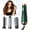 Green, variant on Daisyyozoid Dry And Wet Hot Air Comb Three-in-one Curly Hair Straight Perm Hair Dryer Comb