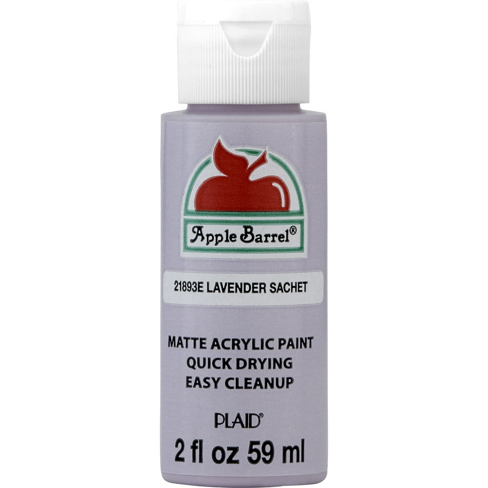 Apple Barrel 21893EX Acrylic Craft Paint, Matte Finish, Lavender Sache