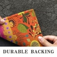 thumbnail image 6 of Bohemian Floral Patchwork Non-Slip Entryway Door Mat,Boho Indoor Decor Durable Low Plush Door Mat,Washable Welcome Rug for Patio Hallway Home Decor 20x32 Inches, 6 of 7