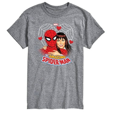 Marvel Spider-Man - Mary Jane Valentine - Men's Short Sleeve Graphic T-Shirt