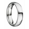 thumbnail image 3 of 5mm Polished Titanium Wedding Ring Comfort Fit Band, 3 of 5