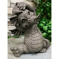 thumbnail image 5 of Ebros Whimsical Garden Dragon Morning Yoga Stretch Statue Guest Greeter Decor, 5 of 6