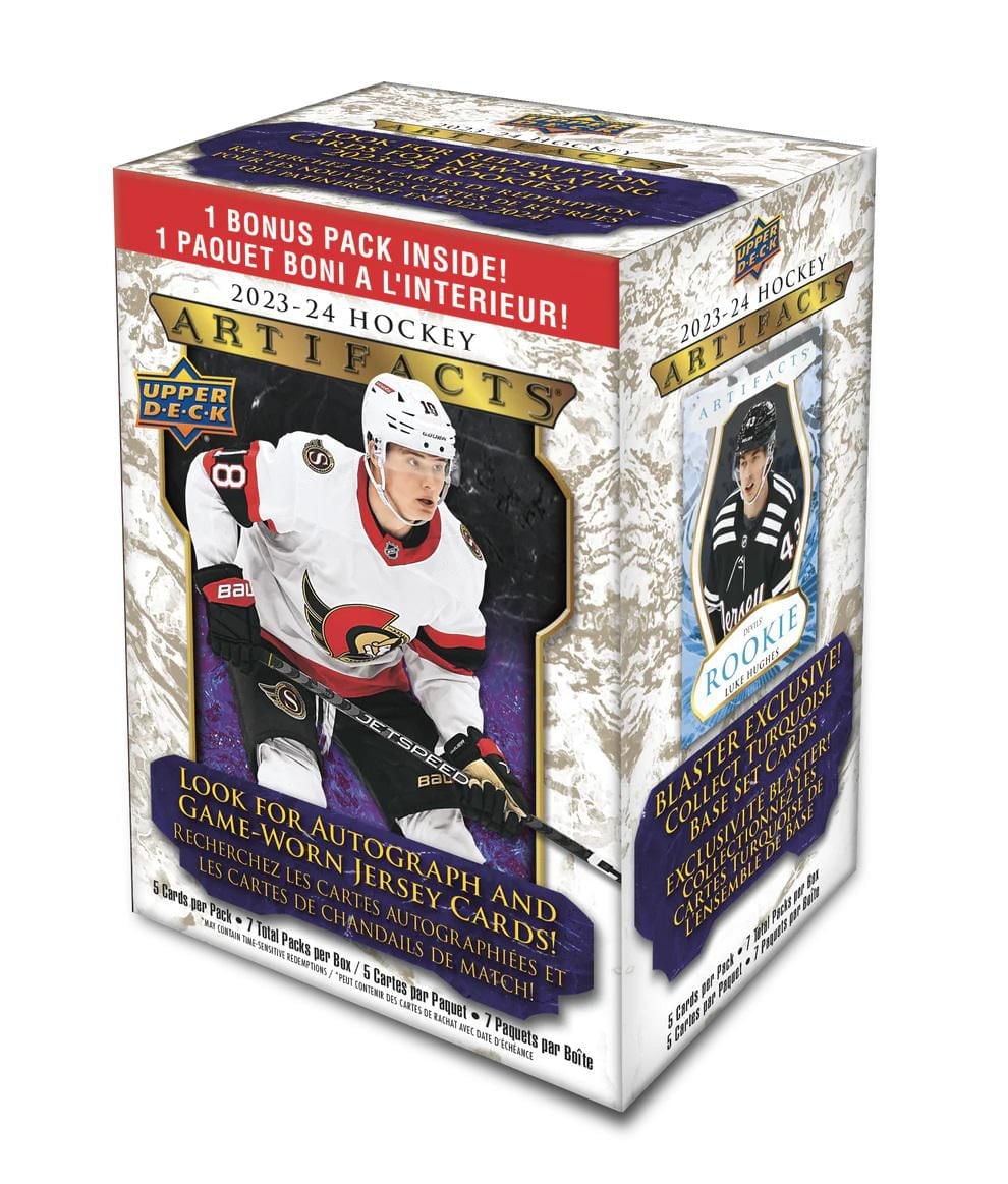 2023-24 Upper Deck Artifacts Hockey Blaster Box