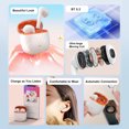 thumbnail image 4 of Auriculares inalámbricos TWS BT5.3 Diseño liviano y ergonómico Estéreo semiintrauditivo Cancelación de ruido Vida diaria Impermeabilización Adecuado para todo tipo de oídos, 4 of 8