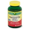 Spring Valley Flaxseed Oil Dietary Supplement, 1,000 mg, 100 count