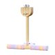 thumbnail image 1 of Columpio para pájaros, soporte giratorio para loros, juguete para pájaros, soporte de juego para loros, percha para agapornis, cacatúas, periquitos, c, 1 of 9