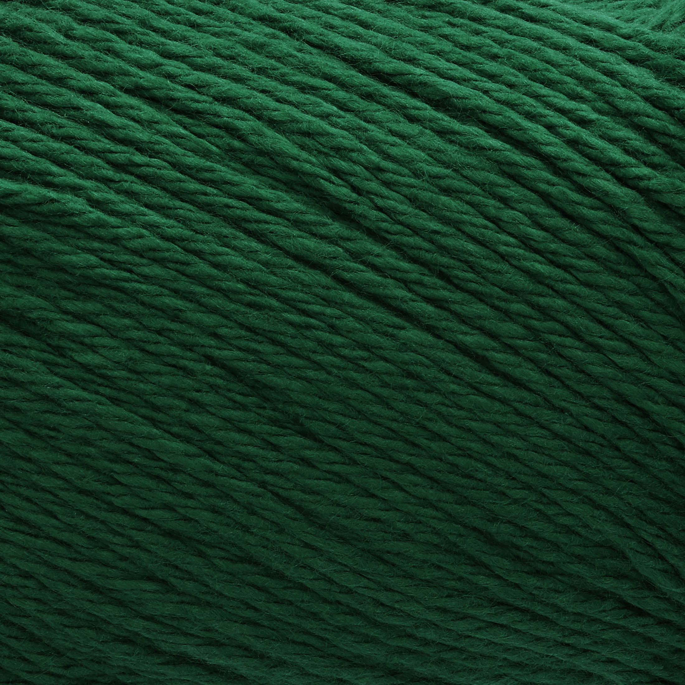 Hello Hobby Size 4 Medium Weight Cotton Forest Green Yarn, 2.5 oz, 120 yds