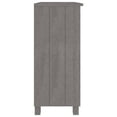 thumbnail image 2 of vidaXL Sideboard HAMAR Light Grey 85x35x80 cm Solid Wood Pine, 2 of 4