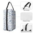thumbnail image 5 of Uemuo Fitness Guru Pattern Portable Toiletry Bags with Handle, Waterproof travel Make up Bags for Women, Large Capacity Travel Cosmetic Bags, 5 of 9
