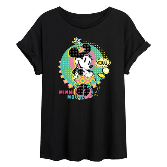 Disney - Minnie Mouse Cute - Women's Oversized T-Shirt