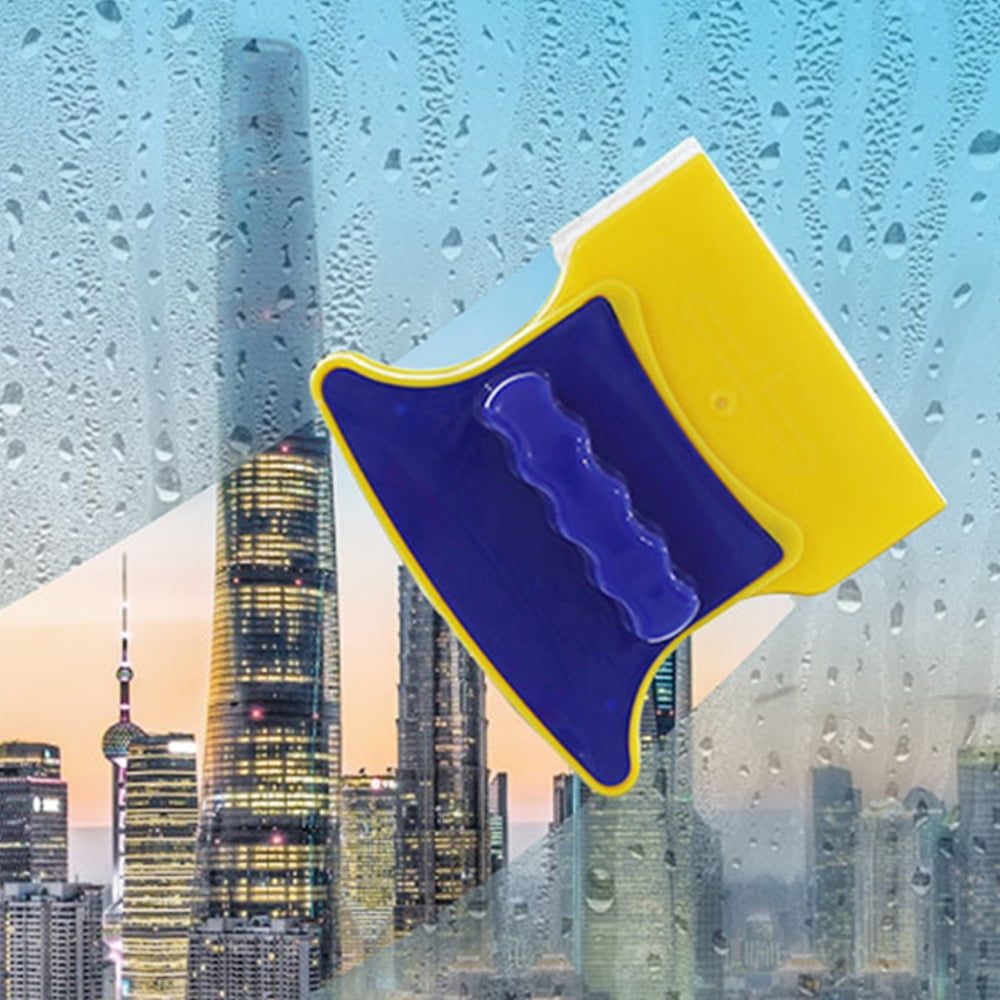 Glass Cleaner Wiper Square Shape DoubleSide Cleaning Tool