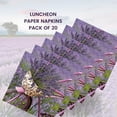 thumbnail image 5 of Keep Unique Lavender Floral Decorative Decoupage Party Paper Napkins, Assorted Color, 20/Pack, 5 of 5