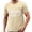 T Shirt - A03 Beige, variant on Game Day Shirt Men Short Sleeve Crewneck Top Funny Colorful Football Prints Tee Fashion Football Fan Gear