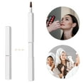 thumbnail image 2 of 1uds Labio Brocha, Labial Lápiz Brocha, Cuadrado Forma, Plateado Tono, 2 of 7