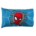 thumbnail image 7 of Spiderman Blue Spidey Kids Bed-in-a-Bag Bedding Set w/ Reversible Comforter, 7 of 7