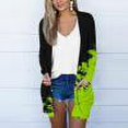 thumbnail image 1 of Cardigan pour Femmes Dressy Femmes à Manches Longues Col Rond Imprimé Veste Top Léger Été Cardigan Été Cardigan pour Femmes, 1 of 5