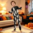thumbnail image 5 of Matching Family Halloween Pajamas Set, Cute Spooky Pumpkin Ghost Long Sleeve PJs Sleepwear Loungewear Gift for Holiday Season, 5 of 6