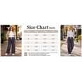 thumbnail image 2 of TEMOFON Sweatpants for Women Wide Leg Pants Fall Sweatpants with Pockets Elastic Waistband Comfy Pants Women Winter Lounge Pants Purple XXL, 2 of 8