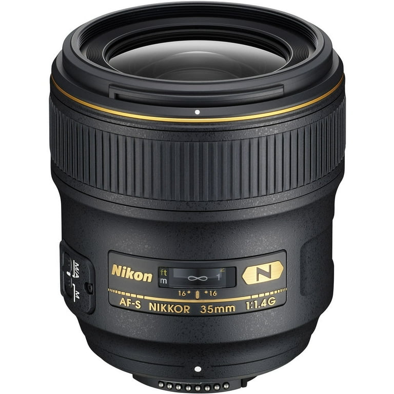 Nikon AF-S NIKKOR 35mm f/1.4G DSLR Camera Lens with Nikon AF-S NIKKOR 35mm f/1.4G DSLR Camera Lens with