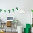 thumbnail image 2 of Novogratz x Globe Nimbus 1-Light Matte White Floating Cloud Plug-In Wall Sconce, 51492, 2 of 3