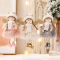 thumbnail image 5 of New Christmas Angel Doll Pendant Angel Christmas Tree Pendant Plush Hanging Decoration Charms New Year Gifts Christmas Supplies, 5 of 5
