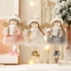 thumbnail image 5 of New Christmas Angel Doll Pendant Angel Christmas Tree Pendant Plush Hanging Decoration Charms New Year Gifts Christmas Supplies, 5 of 5