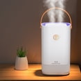 thumbnail image 4 of Humidificador portátil Batería USB Difusor de aire LED Hogar Dormitorio Pulverizador de aceite esencial Ambientador de bajo ruido de gran capacidad AweSitey HA008671-00B, 4 of 6