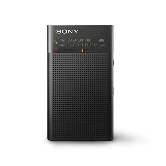 Radio Portatil Sony ICF-P27 con Altavoz y Sintonizador AM/FM