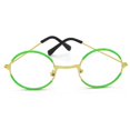 thumbnail image 3 of Encanto Mirabel Green Round Glasses Frame Kids Cosplay Party Props Accessories, 3 of 5