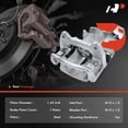 thumbnail image 2 of A-Premium Disc Brake Caliper with Bracket Compatible with Mini Cooper 2007-2015 Rear Right Passenger Side, 2 of 9