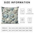 thumbnail image 5 of COMIO Full Coastal Microfiber Sheet | Nautical-Printed, Ultra-Soft Sheets | Wrinkle &amp; Fade Resistant Beach-Themed Prints &amp; Patterns Bedding Sheets &amp; Pillowcases. (Full, Seashell), 5 of 5