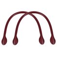 thumbnail image 1 of Unique Bargains Sangle de Sac à Main en Cuir 15.7 Pieds avec Poignée en Forme d'Oreille pour Sac à Main Portefeuille Rouge Profond, 1 of 6