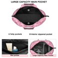 thumbnail image 3 of Pink Breast Cancer and Love Travel Tote Bags for Women Carry On,Large Weekender Bags for Women Travel,Multi Functional Duffle Bag for Work,Shopping,Sports, 3 of 5