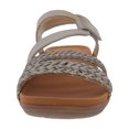thumbnail image 3 of Baretraps Womens Jalen Woven Faux Leather Footbed Sandals, 3 of 3