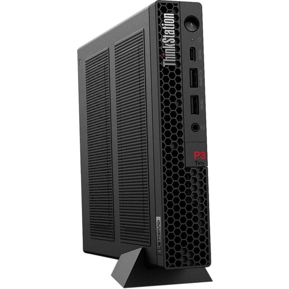 Lenovo ThinkStation P3 Tiny Desktop Intel Core i7-14700 2.1GHz 16GB RAM 512GB SSD VPRO WIN11P, Black
