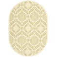 thumbnail image 2 of Safavieh Chelsea Hollie Geometric Area Rug, Beige/Green, 4'6" x 6'6" Oval, 2 of 8