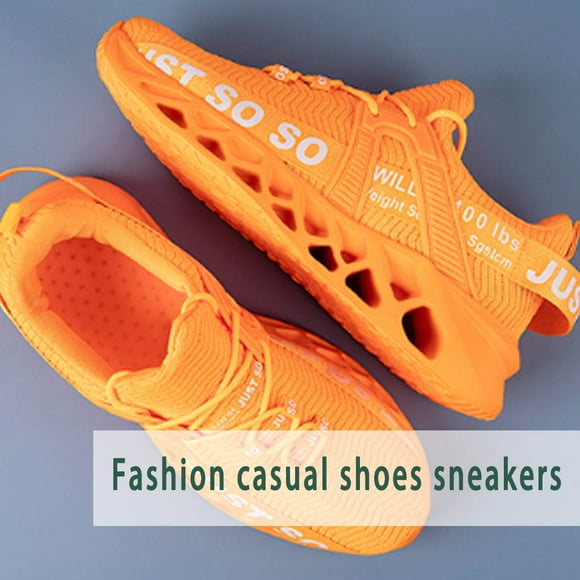 Thinsony Men Sneakers Skin Friendly Lightweight Casual Shoe Mesh Anti-Slip Wear-resistant Running Shoe Male Shoes Black 46 Black 46