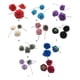 thumbnail image 2 of Kearding Rosas hechas a mano, rosas artificiales, Navidad, Halloween, regalos de Acción de Gracias, flores, hogar, oficina, fiestas, tributos Flores artificiales Púrpura, 2 of 6