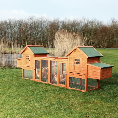 Trixie Pet Chicken Coop Duplex With Outdoor Run
