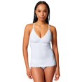thumbnail image 3 of SKINY Top de tirantes para mujer – Sensation, top, escote en V, relleno, microfibra Blanco XL (X-Large), 3 of 5