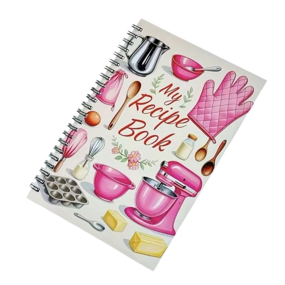 Spirals Bounded Meal Planner Notebook With Perforated Shopping Lists And Refrigerator Friendly Design For Busy Homes