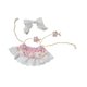 thumbnail image 3 of Mini Vestido De Muñeca De 17cm, Disfraces, Ropa De Regalo Para Niñas, Ropa Para Muñecas, 3 of 8