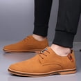 thumbnail image 4 of Men's Slip-On/Lookout Loafers - Toe Low-Top Business Casual Shoes with Synthetic Upper, PU Cushioned Insole & All-Season Rubber Sole - All-Terrain Traction for Office, Semi-Formal Wear (Year-Round), 4 of 10