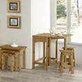 thumbnail image 3 of Wood Set of 2 Kitchen Stools Corona | Furniture Dash COR106, 3 of 5