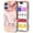 H, variant on Compatible with iPhone 16 Marble Print Pattern Case, Hybrid Hard Shell   Silicone Protective Phone Cover - Resistant Protective Slim Fit Case Shockproof for iPhone 16, D
